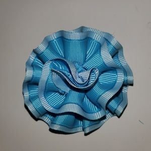 Blue hair clip